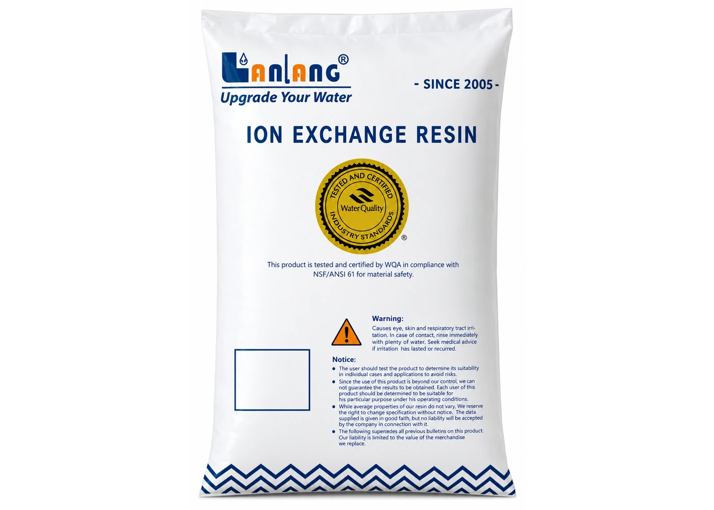 Resina Catiónica 25 L
